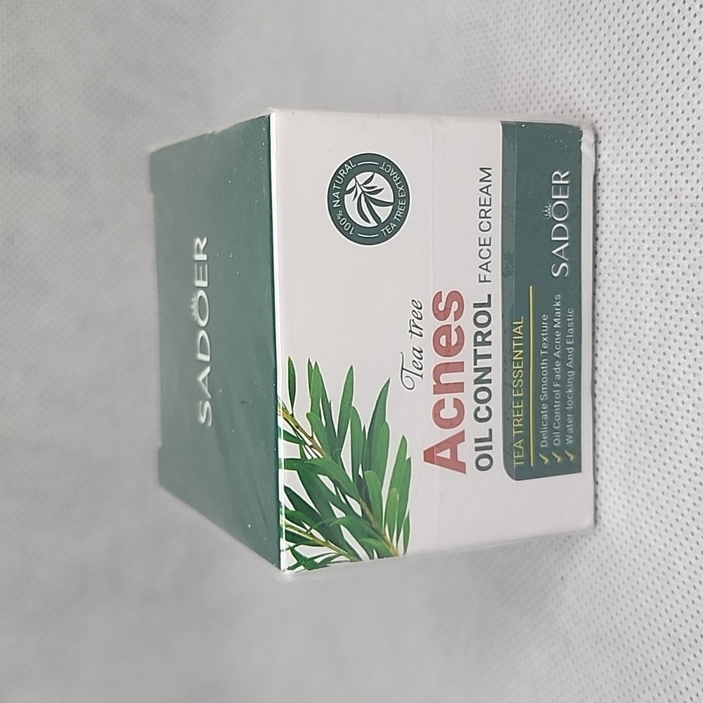 SADOER TEA TREE OIL CONTROL FACE CREAM. NIB